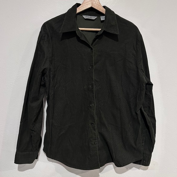 Hunter Green Courdory Shirt - Picture 1 of 6